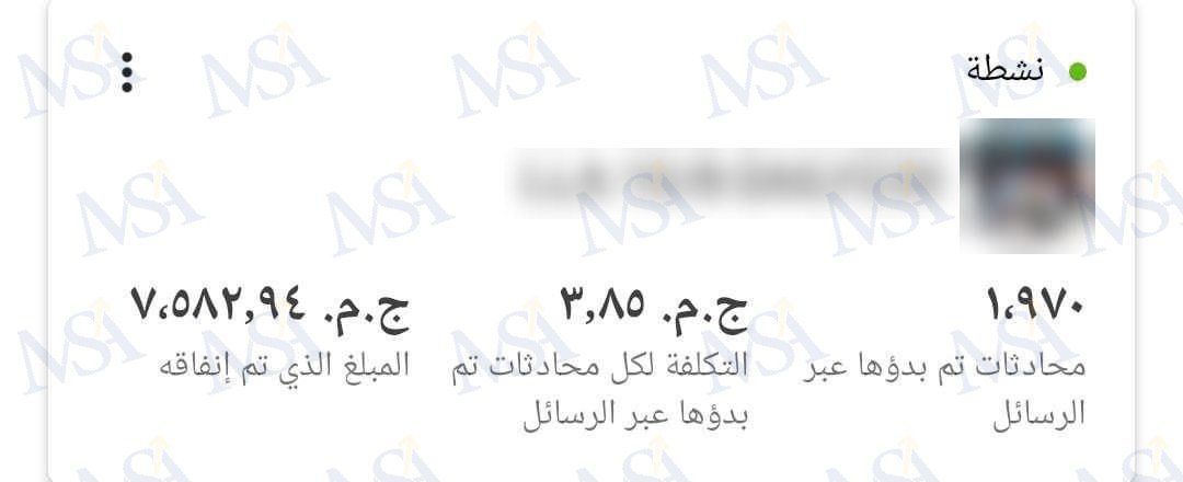 1,970 عميل كلمونا بـ 3.85 جنيه للمحادثة